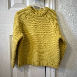 Zara girls yellow sweater size 3-4T